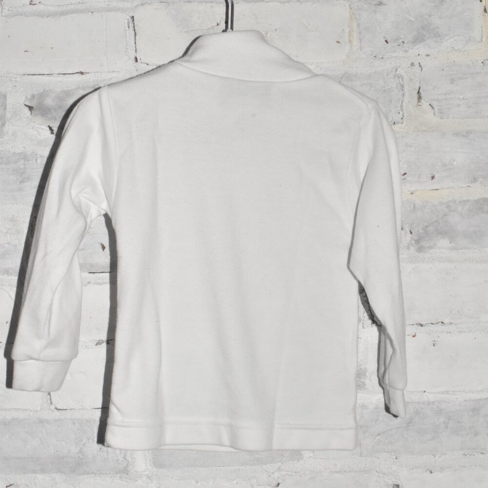 Vintage Holiday Glitter Teddy Bear Kids Closet Turtleneck Size 18 Months - Picture 6 of 6